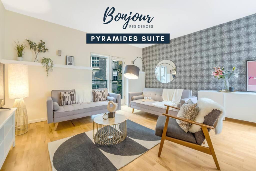 Spacious 2Br-1Ba - Grassmarket - Free Parking By Bonjour Residences Edinburgh Kültér fotó